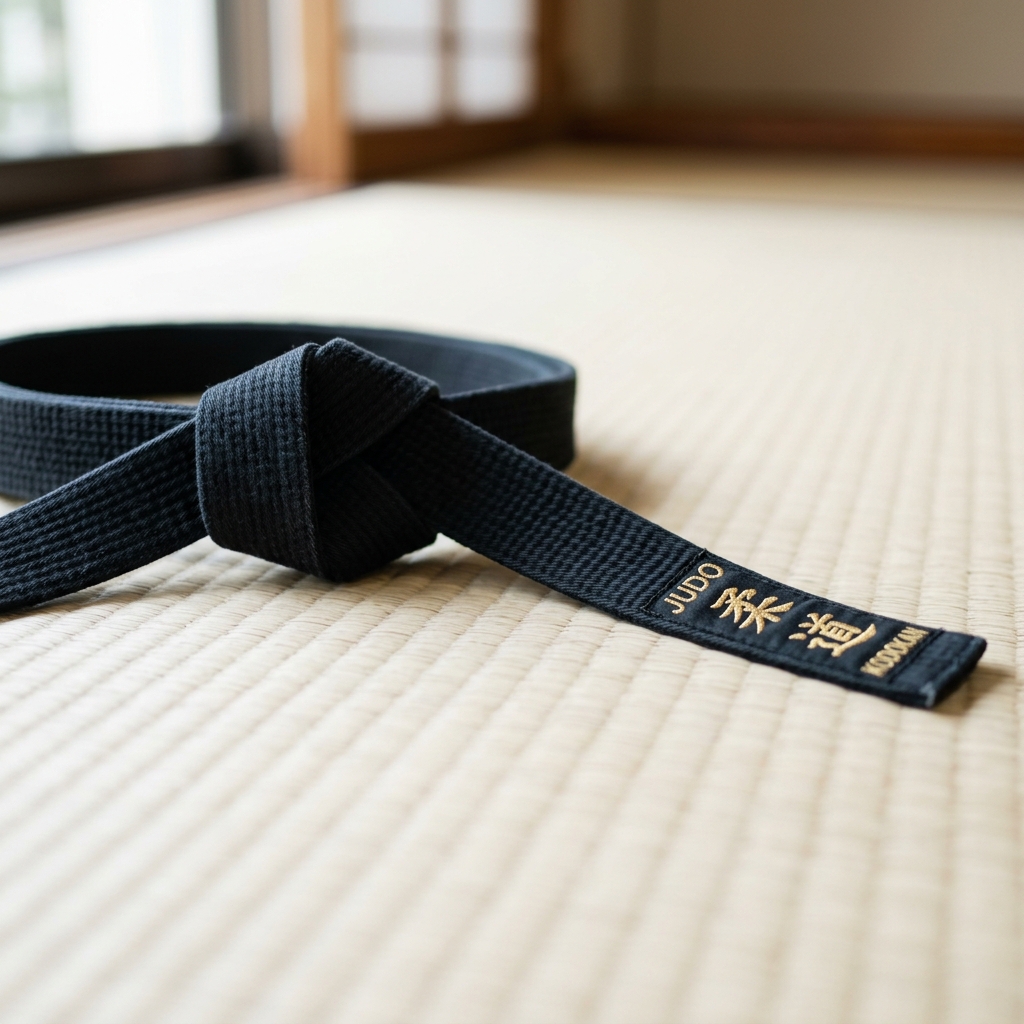 Judo Black Belt